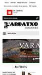 Mobile Screenshot of fardatxoediciones.com